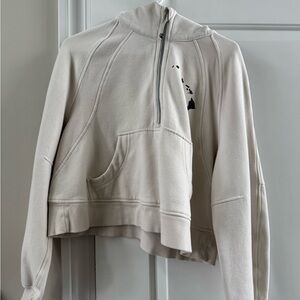 Lululemon Beige half zip scuba with hood (Hawaii addition)